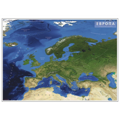 Satelitska Karta Europe | Karta
